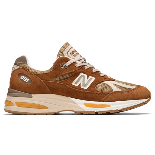 Buty unisex New Balance U991GB2 – brązowe ze sklepu New Balance Poland w kategorii Buty sportowe męskie - zdjęcie 185890199