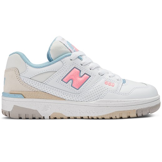Buty dziecięce New Balance PSB550EP – białe ze sklepu New Balance Poland w kategorii Buty sportowe dziecięce - zdjęcie 185890225