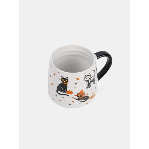 Sinsay - Kubek z motywem halloweenowym - biały Sinsay One Size Sinsay