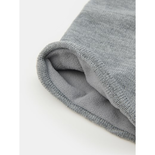 Sinsay - Prążkowany szalik basic - szary Sinsay L Sinsay