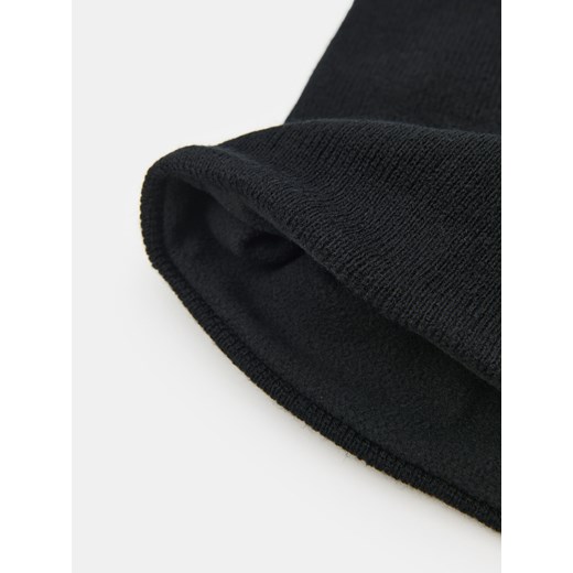 Sinsay - Prążkowany szalik basic - czarny Sinsay L Sinsay