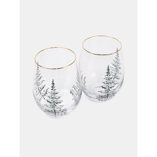 Sinsay - Szklanki 2 pack - złoty Sinsay One Size Sinsay