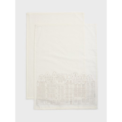 Sinsay - Ścierka kuchenna - kremowy Sinsay One Size Sinsay