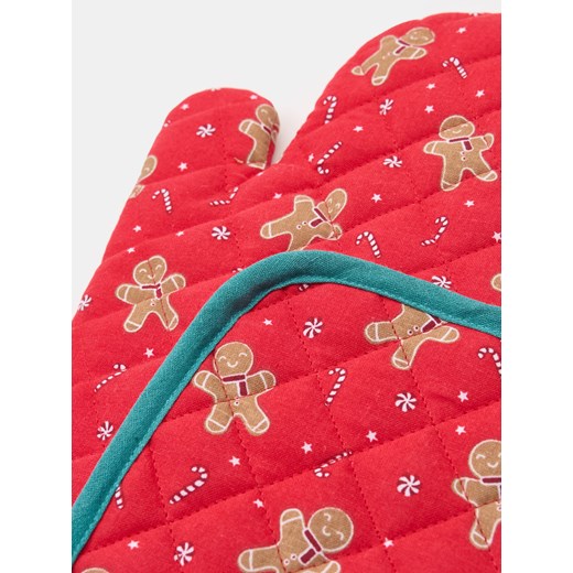 Sinsay - Rękawica kuchenna 2 pack - czerwony Sinsay One Size Sinsay