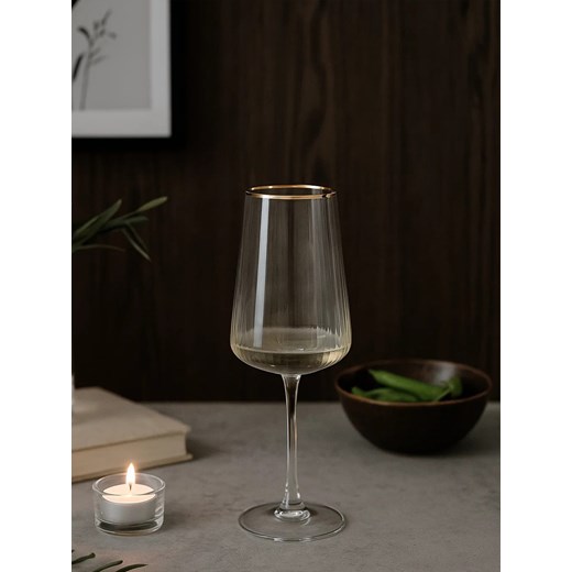 Sinsay - Ryflowany kieliszek - clear Sinsay One Size Sinsay