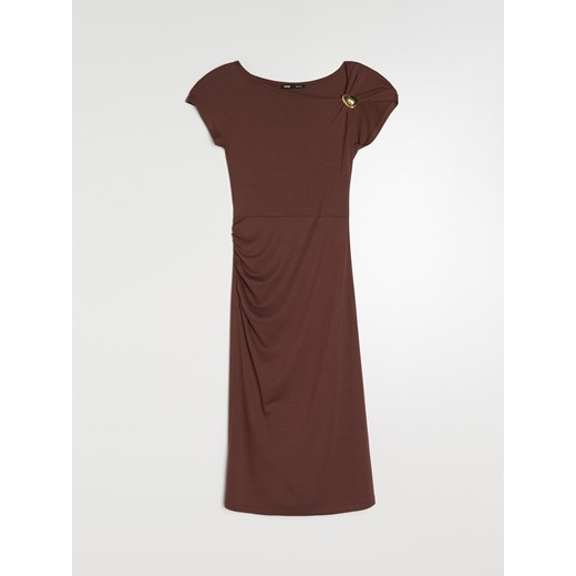 Sinsay - Sukienka maxi - złoty Sinsay XS Sinsay