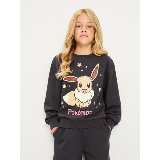 Sinsay - Bawełniana bluza crewneck ze wzorem Pokemon 2 pack - szary - id: 043GA-90X - marki Sinsay - 185894505 Sinsay - Bawełniana bluza crewneck ze wzorem Pokemon 2 pack - szary ze sklepu Sinsay w kategorii Bluzy dziewczęce - zdjęcie 185894505