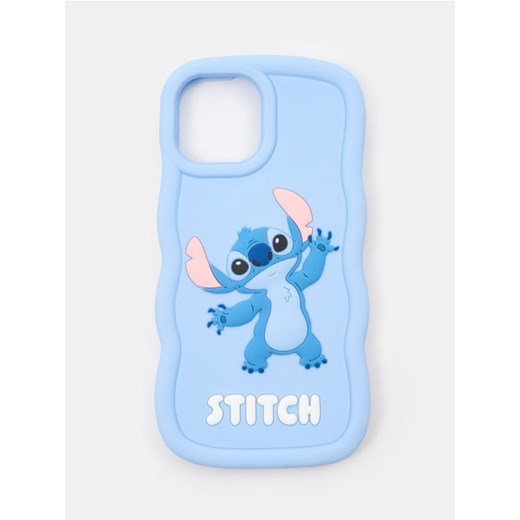 Sinsay - Etui na iPhone 15 Stitch - niebieski ze sklepu Sinsay w kategorii Dom - zdjęcie 185894746