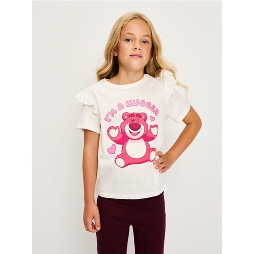 Sinsay - Koszulka z nadrukiem Toy Story - kremowy ze sklepu Sinsay w kategorii Bluzki dziewczęce - zdjęcie 185894987