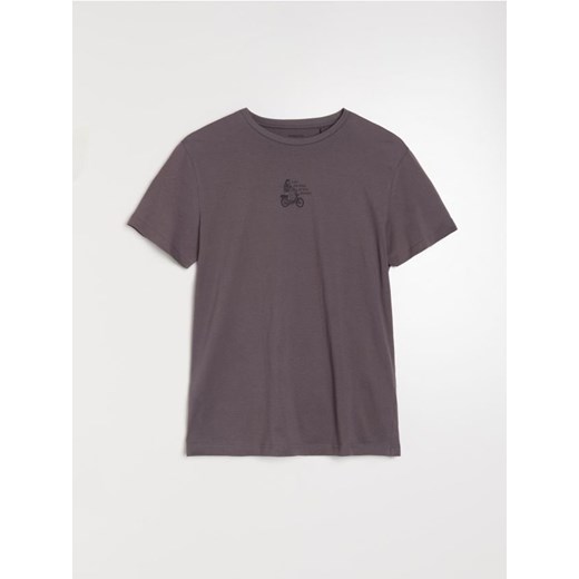 Sinsay - Koszulka z krótkim rękawem - niebieski ze sklepu Sinsay w kategorii T-shirty męskie - zdjęcie 185895019