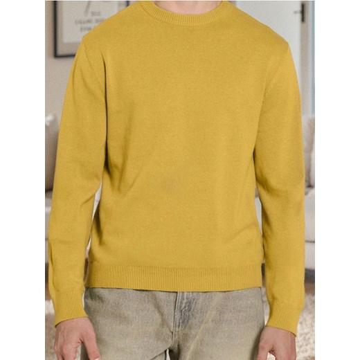 Sinsay - Sweter - żółty ze sklepu Sinsay w kategorii Swetry męskie - zdjęcie 185895215