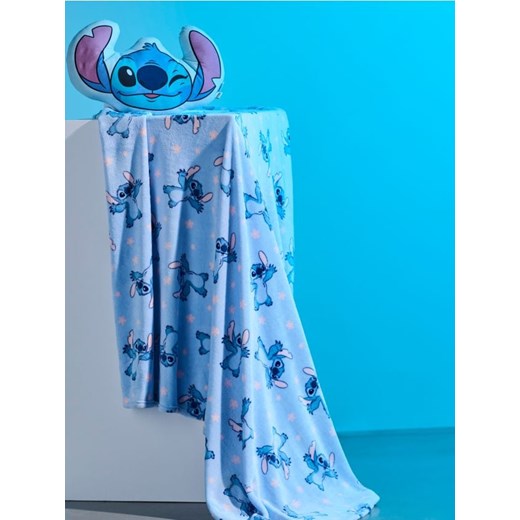 Sinsay - Koc Stitch - błękitny ze sklepu Sinsay w kategorii Dom - zdjęcie 185895286