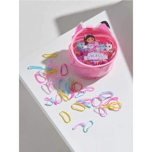Sinsay - Gumki do włosów w ozdobnym opakowaniu 100 pack Gabby's Dollhouse - wielobarwny ze sklepu Sinsay w kategorii Ozdoby do włosów dziewczęce - zdjęcie 185895345
