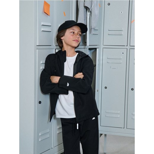 Sinsay - Kurtka z kapturem - czarny ze sklepu Sinsay w kategorii Kurtki chłopięce - zdjęcie 185895469