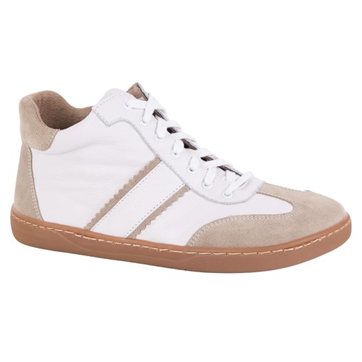 Buty barefoot minimalistyczne skórzane WASAK 0802W białe ze sklepu butyolivier w kategorii Półbuty męskie - zdjęcie 185896948