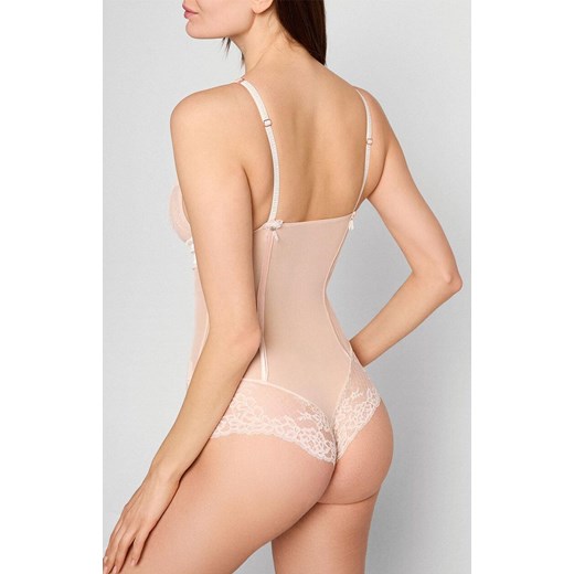 Marilyn koronkowe body damskie Ivory Cream, Kolor kremowy, Rozmiar 36, Marilyn ze sklepu Intymna w kategorii Body damskie - zdjęcie 185897157