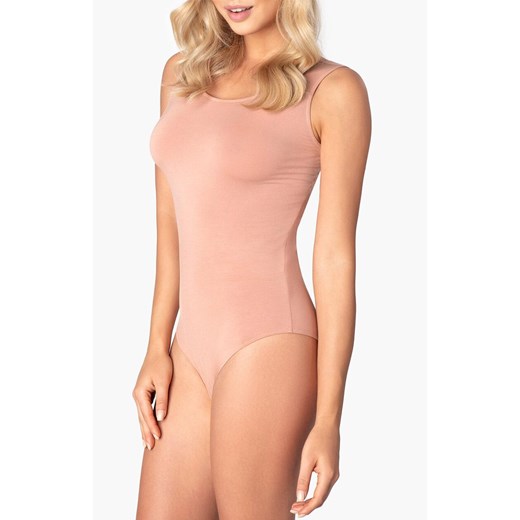 Marilyn gładkie body damskie Naked Girl, Kolor cielisty, Rozmiar 40, Marilyn ze sklepu Intymna w kategorii Body damskie - zdjęcie 185897175