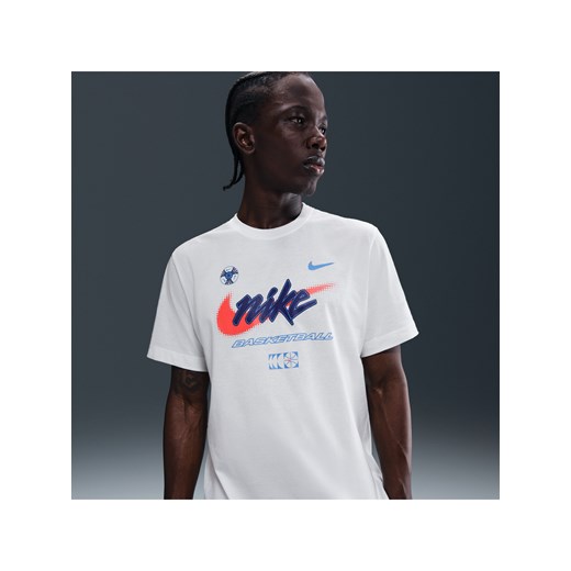 Męski T-shirt do koszykówki Nike - Biel ze sklepu Nike poland w kategorii T-shirty męskie - zdjęcie 185898916