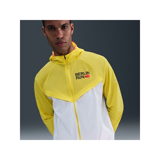 Męska kurtka do biegania Repel Nike Stride - Biel ze sklepu Nike poland w kategorii Kurtki męskie - zdjęcie 185898975