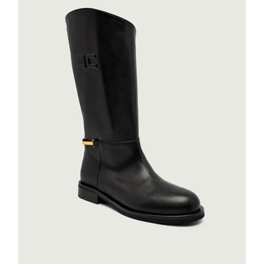 Elisabetta Franchi Skórzane kozaki ze sklepu Gomez Fashion Store w kategorii Buty zimowe dziecięce - zdjęcie 185900599