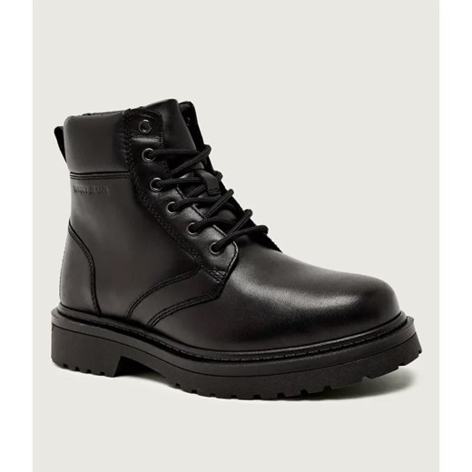 Tommy Jeans Skórzane buty wysokie ze sklepu Gomez Fashion Store w kategorii Buty zimowe męskie - zdjęcie 185900607