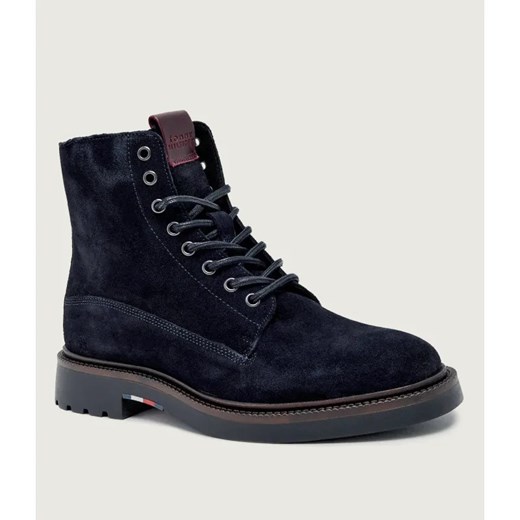 Tommy Hilfiger Skórzane buty wysokie ze sklepu Gomez Fashion Store w kategorii Buty zimowe męskie - zdjęcie 185900658