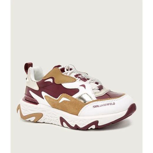 Karl Lagerfeld Skórzane sneakersy BLAZE ze sklepu Gomez Fashion Store w kategorii Buty sportowe damskie - zdjęcie 185900688