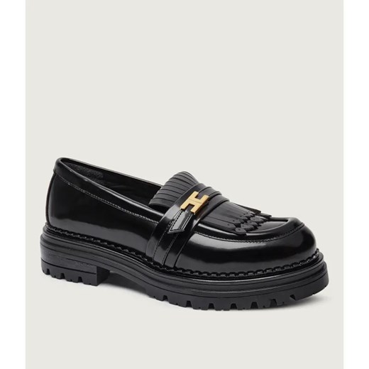 Elisabetta Franchi Loafersy | z dodatkiem skóry ze sklepu Gomez Fashion Store w kategorii Półbuty dziecięce - zdjęcie 185900715