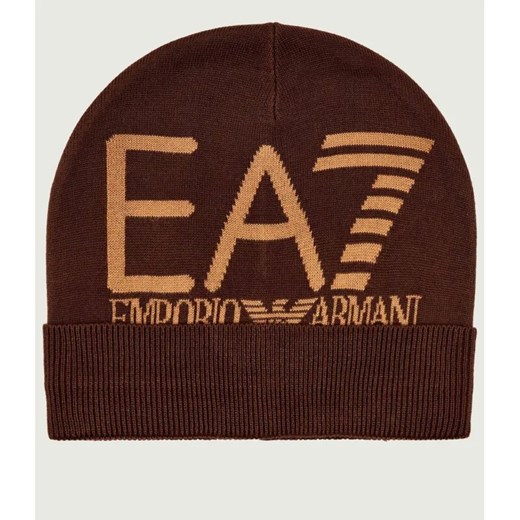 EA7 Czapka ze sklepu Gomez Fashion Store w kategorii Czapki zimowe męskie - zdjęcie 185900749