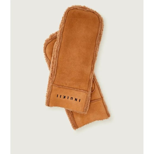 INUIKII Skórzane rękawiczki | shearling ze sklepu Gomez Fashion Store w kategorii Rękawiczki damskie - zdjęcie 185900766