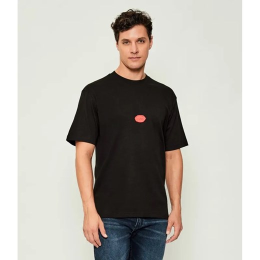 HUGO T-shirt Divis | Loose fit ze sklepu Gomez Fashion Store w kategorii T-shirty męskie - zdjęcie 185900838
