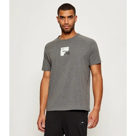BOSS GREEN T-shirt Tee Stripe Zone | Relaxed fit | stretch ze sklepu Gomez Fashion Store w kategorii T-shirty męskie - zdjęcie 185900845