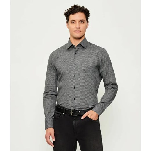 BOSS BLACK Koszula H-HANK-kent-C1-214 | Slim Fit ze sklepu Gomez Fashion Store w kategorii Koszule męskie - zdjęcie 185900878