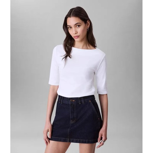 Calvin Klein Bluzka | Slim Fit ze sklepu Gomez Fashion Store w kategorii Bluzki damskie - zdjęcie 185900906
