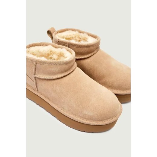 UGG Śniegowce CLASSIC ULTRA MINI PLATFORM | skóra 35 Gomez Fashion Store