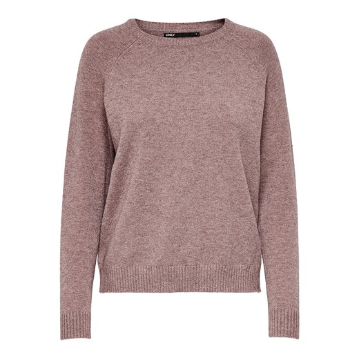 ONLY Sweter &quot;Lesly&quot; w kolorze szaroróżowym ze sklepu Limango Polska w kategorii Swetry damskie - zdjęcie 185902575