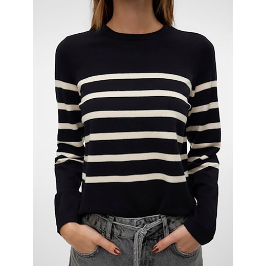 Vero Moda Sweter w kolorze kremowo-czarnym Vero Moda S okazyjna cena Limango Polska