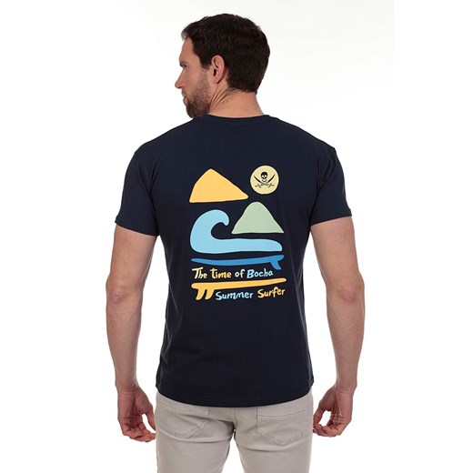 The Time of Bocha Koszulka w kolorze granatowym The Time Of Bocha L promocyjna cena Limango Polska