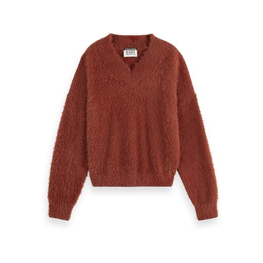 Scotch &amp; Soda Sweter w kolorze czerwonym ze sklepu Limango Polska w kategorii Swetry damskie - zdjęcie 185903669
