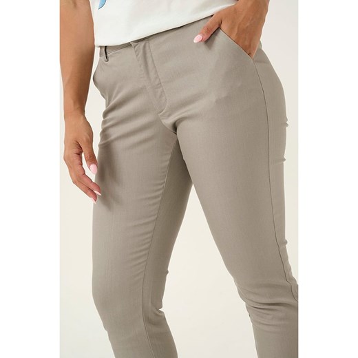 Kaffe Spodnie chino w kolorze szarym Kaffe 42 Limango Polska okazyjna cena