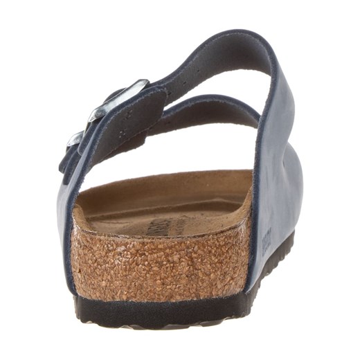 Birkenstock Skórzane klapki &quot;Arizona&quot; w kolorze błękitnym 38 promocyjna cena Limango Polska