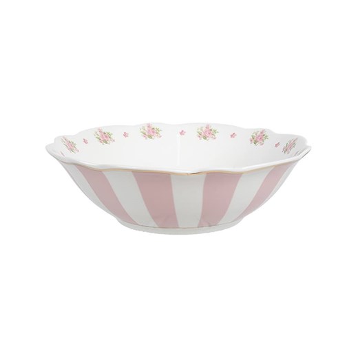 Clayre &amp; Eef Miska w kolorze jasnoróżowo-białym - 350 ml ze sklepu Limango Polska w kategorii Naczynia - zdjęcie 185905129