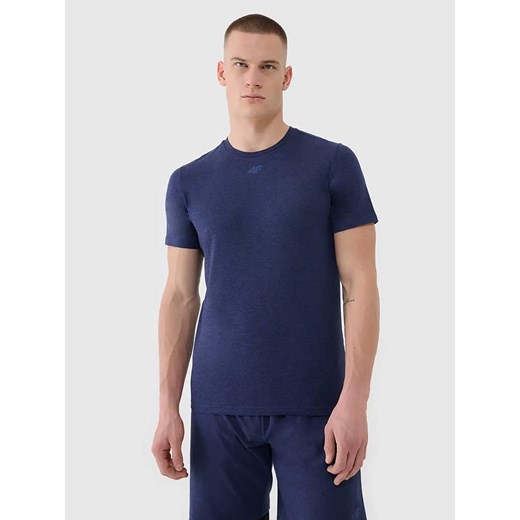 4F Koszulka funkcyjna w kolorze granatowym ze sklepu Limango Polska w kategorii T-shirty męskie - zdjęcie 185905238