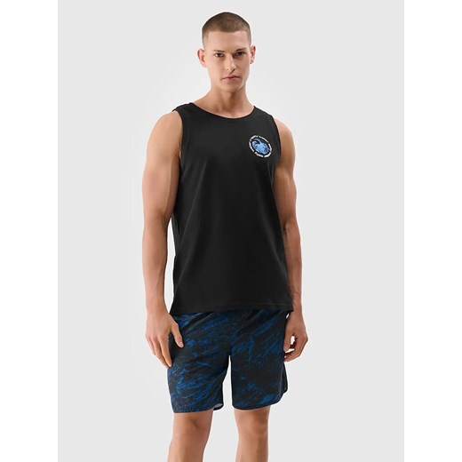 4F Top w kolorze czarnym ze sklepu Limango Polska w kategorii T-shirty męskie - zdjęcie 185905245