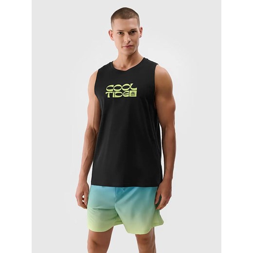 4F Top w kolorze czarnym ze sklepu Limango Polska w kategorii T-shirty męskie - zdjęcie 185905249