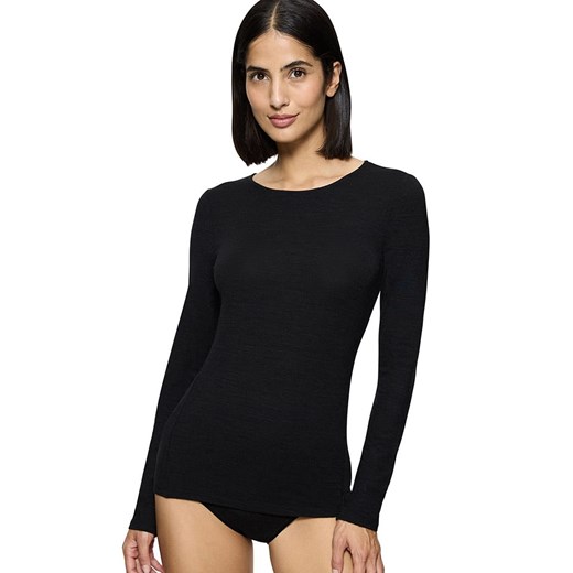 Triumph Koszulka &quot;Beauty Layers&quot; w kolorze czarnym ze sklepu Limango Polska w kategorii Bluzki damskie - zdjęcie 185905295