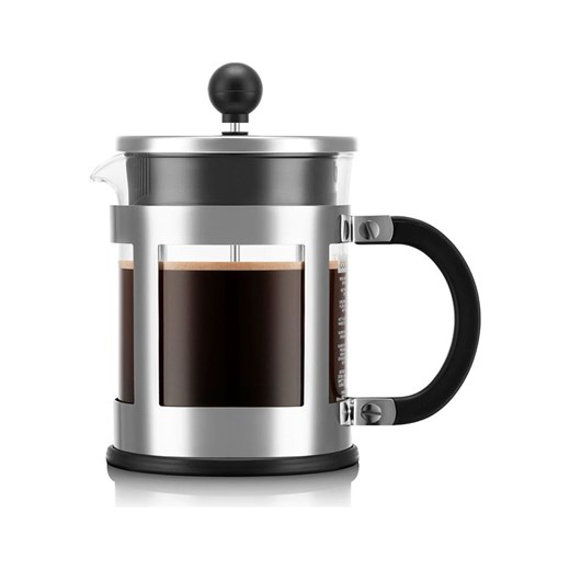 bodum Zaparzacz &quot;Kenya&quot; w kolorze srebrnym do kawy - 500 ml ze sklepu Limango Polska w kategorii Dzbanki i zaparzacze - zdjęcie 185906727