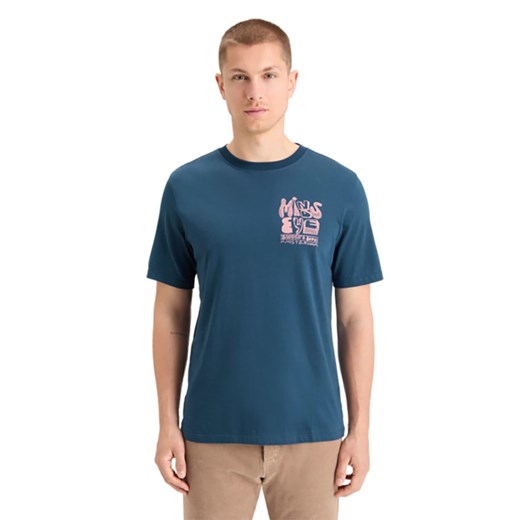 Scotch &amp; Soda Koszulka w kolorze niebieskim ze sklepu Limango Polska w kategorii T-shirty męskie - zdjęcie 185906847