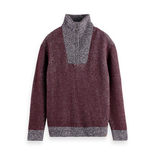 Scotch &amp; Soda Sweter w kolorze bordowym ze sklepu Limango Polska w kategorii Swetry męskie - zdjęcie 185906866