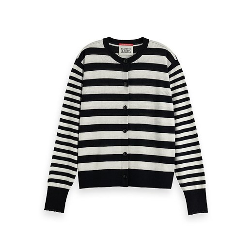 Scotch &amp; Soda Kardigan w kolorze czarno-białym ze sklepu Limango Polska w kategorii Swetry damskie - zdjęcie 185906917